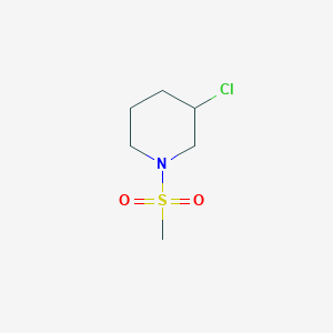 3-Chloro-1-methanesulfonylpiperidine