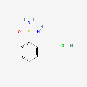molecular formula C6H9ClN2OS B2560166 苯磺酰亚胺酰胺盐酸盐 CAS No. 2413877-20-8