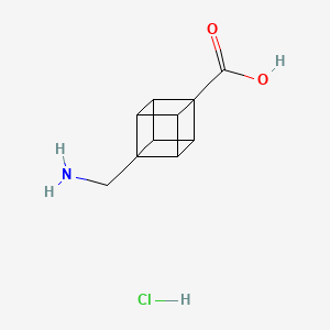 (2r,3R,4s,5S)-4-(aminomethyl)cubane-1-carboxylic acid hydrochloride