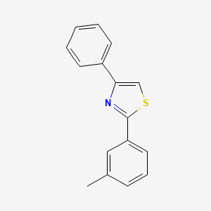 4-Phenyl-2-(m-tolyl)thiazole