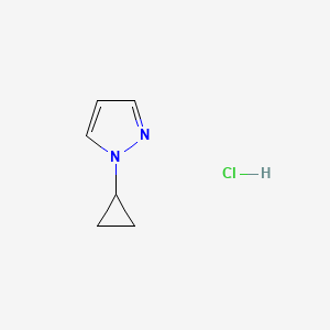 1-Cyclopropylpyrazole;hydrochloride