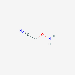 molecular formula C2H4N2O B2560348 2-(氨基氧基)乙腈 CAS No. 113501-34-1
