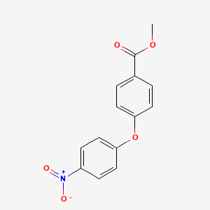 molecular formula C14H11NO5 B2560388 Methyl 4-(4-nitrophenoxy)benzoate CAS No. 21120-78-5