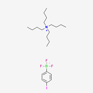 Tetrabutylazanium; trifluoro(4-iodophenyl)boranuide