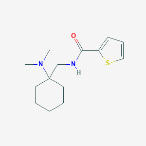 molecular formula C14H22N2OS B256044 N-{[1-(dimethylamino)cyclohexyl]methyl}-2-thiophenecarboxamide 