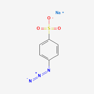molecular formula C6H4N3NaO3S B2560541 4-叠氮苯磺酸钠 CAS No. 115029-02-2