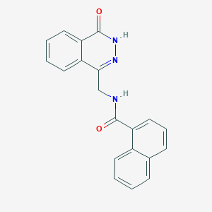 N-[(4-oxo-3H-phthalazin-1-yl)methyl]naphthalene-1-carboxamide
