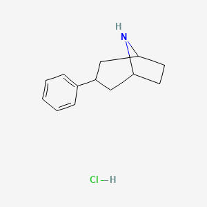 3-Phenyl-8-azabicyclo[3.2.1]octane hydrochloride