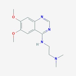 molecular formula C14H20N4O2 B256073 N-(6,7-dimethoxyquinazolin-4-yl)-N',N'-dimethylethane-1,2-diamine 