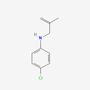 4-chloro-N-(2-methylprop-2-en-1-yl)aniline