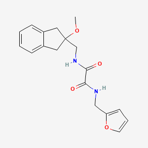 N1-(furan-2-ylmethyl)-N2-((2-methoxy-2,3-dihydro-1H-inden-2-yl)methyl)oxalamide