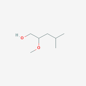 molecular formula C7H16O2 B2560812 2-甲氧基-4-甲基戊醇 CAS No. 1780824-43-2