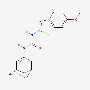 1-(Adamantan-1-yl)-3-(6-methoxy-1,3-benzothiazol-2-yl)urea