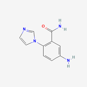 5-amino-2-(1H-imidazol-1-yl)benzamide