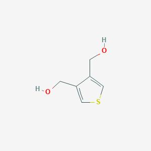 molecular formula C6H8O2S B2561212 3,4-Bis(Hydroxymethyl)thiophene CAS No. 18354-73-9