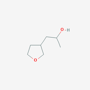 molecular formula C7H14O2 B2561216 1-(Oxolan-3-yl)propan-2-ol CAS No. 1503525-13-0