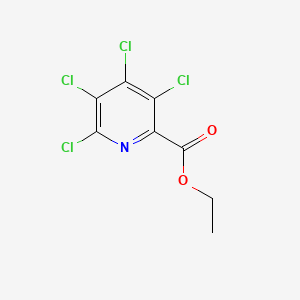 molecular formula C8H5Cl4NO2 B2561282 Ethyl 3,4,5,6-tetrachloropyridine-2-carboxylate CAS No. 32889-72-8