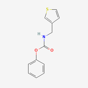 Phenyl (thiophen-3-ylmethyl)carbamate