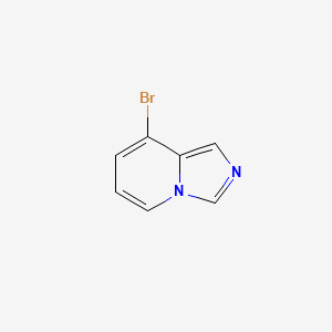 molecular formula C7H5BrN2 B2561441 8-溴代咪唑并[1,5-a]吡啶 CAS No. 1052271-60-9
