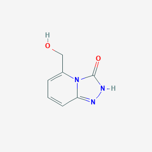 molecular formula C7H7N3O2 B2561643 5-(羟甲基)-2H-[1,2,4]三唑并[4,3-a]吡啶-3-酮 CAS No. 2241138-21-4