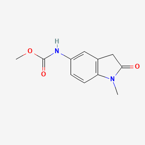 Methyl (1-methyl-2-oxoindolin-5-yl)carbamate