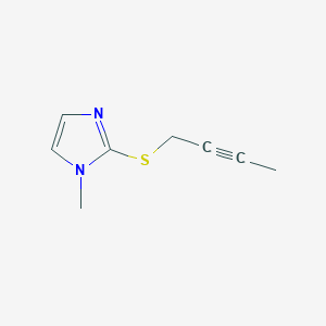 2-(but-2-yn-1-ylthio)-1-methyl-1H-imidazole