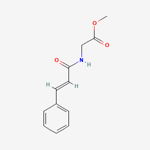 molecular formula C12H13NO3 B2561780 肉桂酰甘氨酸甲酯 CAS No. 40778-04-9