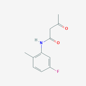 N-(5-fluoro-2-methylphenyl)-3-oxobutanamide