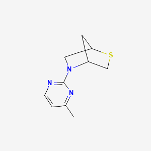 5-(4-Methylpyrimidin-2-yl)-2-thia-5-azabicyclo[2.2.1]heptane