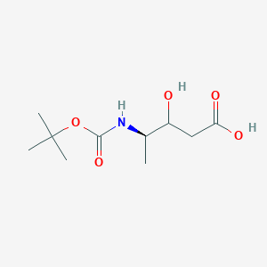 (4R)-4-{[(tert-butoxy)carbonyl]amino}-3-hydroxypentanoic acid