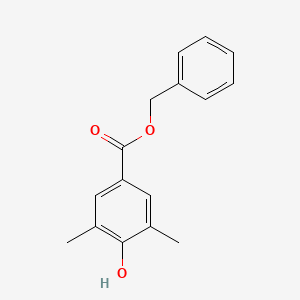 molecular formula C16H16O3 B2561931 Benzyl 4-hydroxy-3,5-dimethylbenzoate CAS No. 115853-69-5