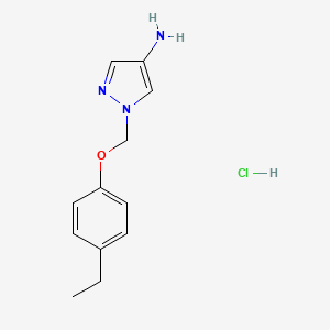 1-(4-Ethyl-phenoxymethyl)-1H-pyrazol-4-ylamine hydrochloride
