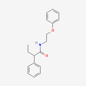 N-(2-phenoxyethyl)-2-phenylbutanamide