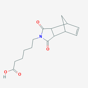 6-(1,3-dioxo-3a,4,7,7a-tetrahydro-1H-4,7-methanoisoindol-2(3H)-yl)hexanoic acid