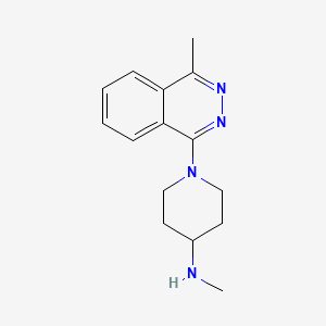 N-methyl-1-(4-methylphthalazin-1-yl)piperidin-4-amine