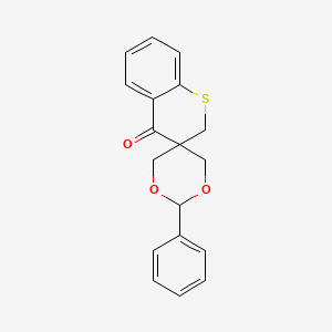 3,3-bis(Hydroxymethyl)-2,3-dihydro-4H-thiochromen-4-one benzaldehyde acetal
