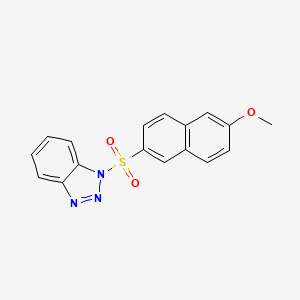 1-(6-Methoxy-naphthalene-2-sulfonyl)-1H-benzotriazole