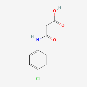 molecular formula C9H8ClNO3 B2562066 3-(4-Chloroanilino)-3-oxopropanoic acid CAS No. 15386-78-4
