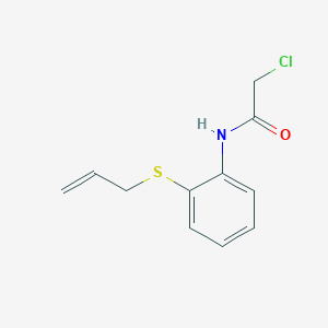 N-[2-(allylthio)phenyl]-2-chloroacetamide