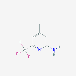 2-Pyridinamine, 4-methyl-6-(trifluoromethyl)-