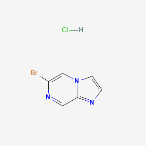 6-Bromoimidazo[1,2-a]pyrazine hydrochloride