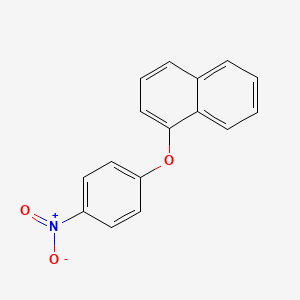 molecular formula C16H11NO3 B2562897 1-(4-Nitrophenoxy)naphthalene CAS No. 3402-81-1