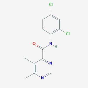 N-(2,4-Dichlorophenyl)-5,6-dimethylpyrimidine-4-carboxamide
