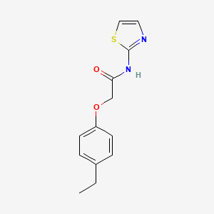 2-(4-ethylphenoxy)-N-(1,3-thiazol-2-yl)acetamide