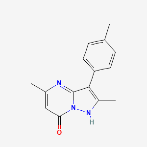 2,5-Dimethyl-3-(4-methylphenyl)pyrazolo[1,5-a]pyrimidin-7-ol