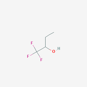 molecular formula C4H7F3O B2563148 1,1,1-Trifluorobutan-2-ol CAS No. 431-36-7