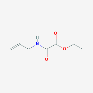 molecular formula C7H11NO3 B2563198 Acetic acid, 2-oxo-2-(2-propen-1-ylamino)-, ethyl ester CAS No. 52781-10-9