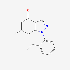 1-(2-Ethylphenyl)-6-methyl-6,7-dihydro-5H-indazol-4-one