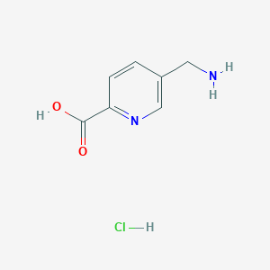 5-(Aminomethyl)pyridine-2-carboxylic acid;hydrochloride