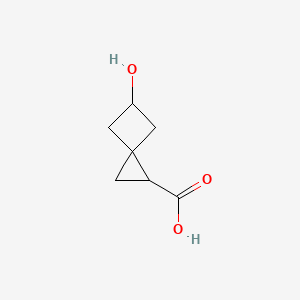 5-Hydroxyspiro[2.3]hexane-1-carboxylic acid